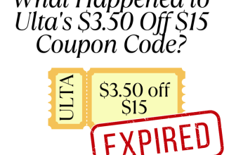 What Happened to Ulta’s $3.50 Off $15 Coupon Code?