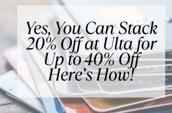 Yes, You Can Get Stack 20% Off at Ulta for Up to 40% Off Thank Me Later