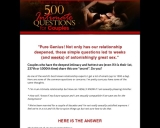 500 Intimate Questions for Couples – The Secret to Sizzling Sex