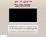 BV No More ™~ Top Converting Bacterial Vaginosis Offer On Cb!