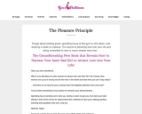 The Pleasure Principle – How to unlock the power of pleasure and transform your life by Amy Waterman.