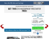 FREE Waterproof Lighter Converts 13.66 Percent – Survival Life